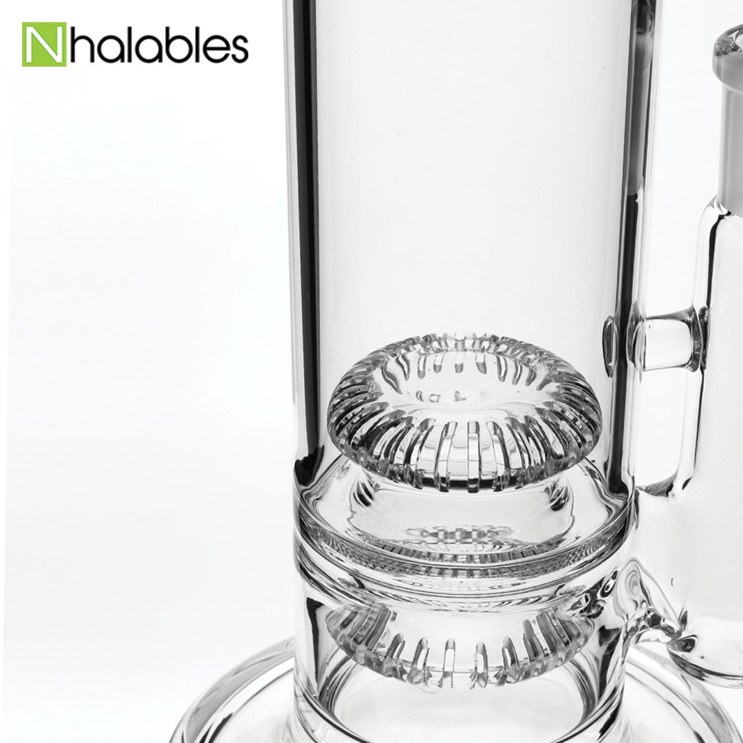 Nhalables Nhalables Social image for the "Reflected Circ" Hemp Waterpipe by Virginia based Glassblower "Licit Glass"