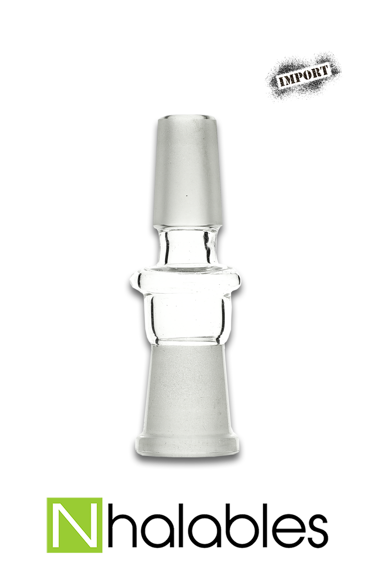 Nhalables Product Image for a Imported Female to Male Glass Adapter