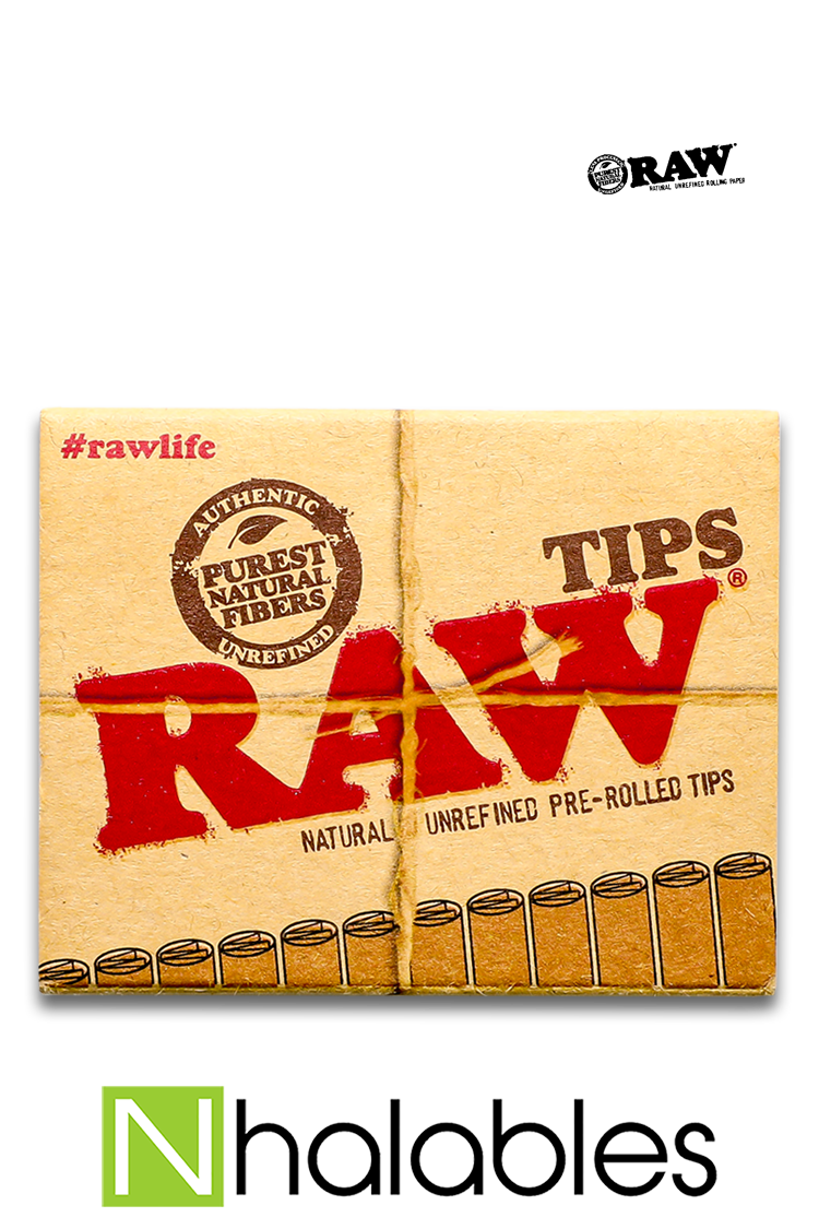 Nhalables Product Image for Raw Pre-Rolled Rolling Tips